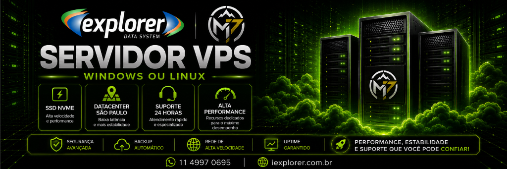 Servidores VPS Windows ou Linux